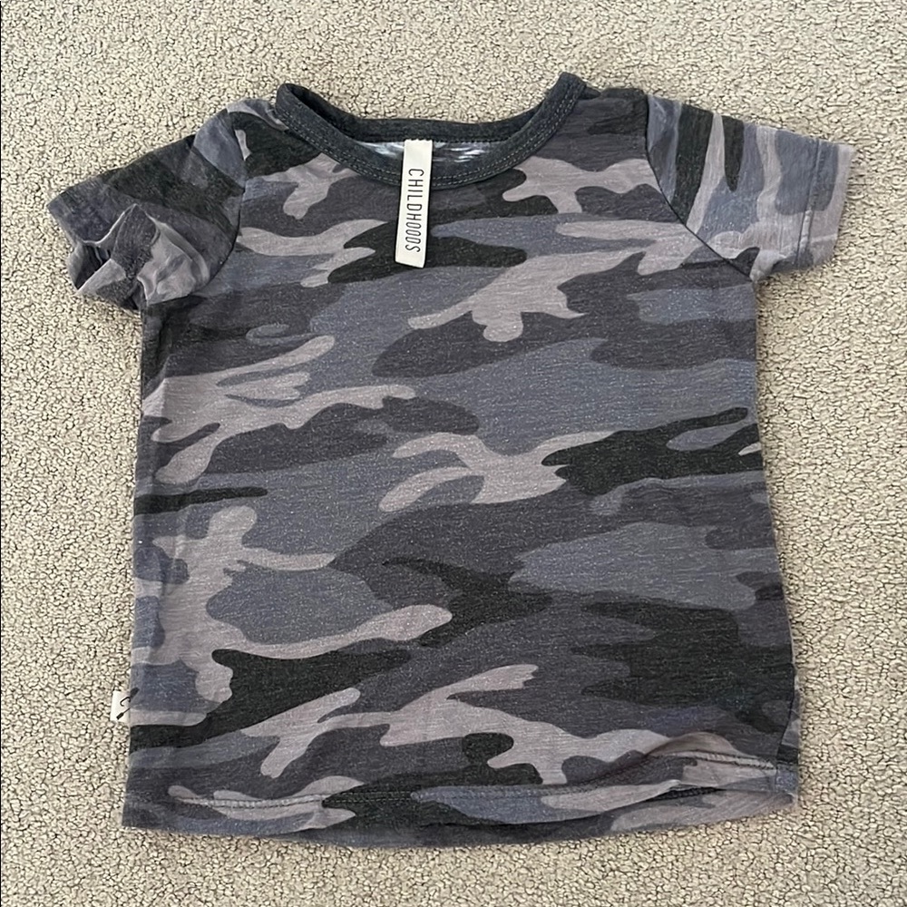 Childhoods Clothing Camo Basic Tee 3t